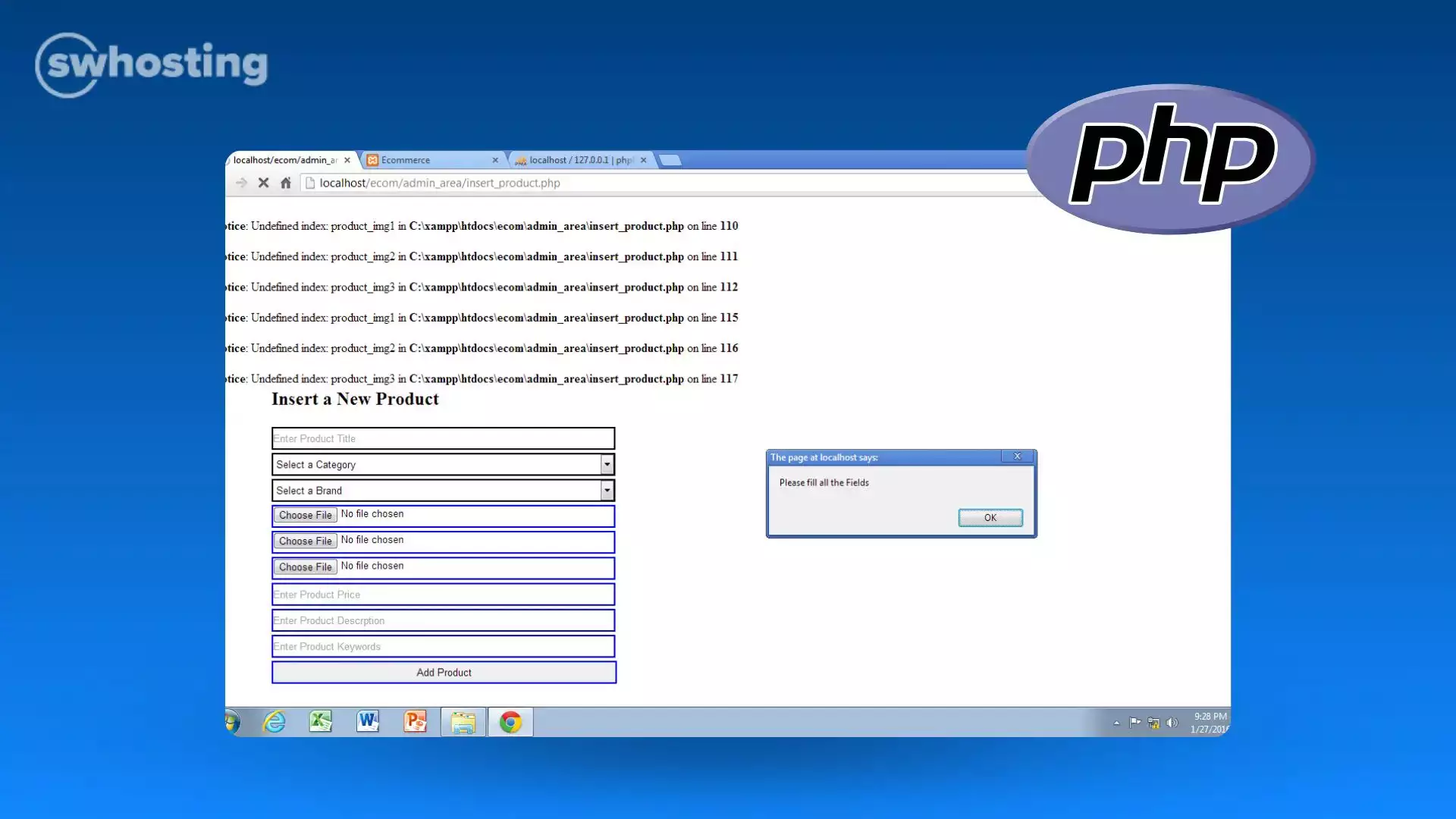 Com Solucionar l'Error Undefined Index a PHP
