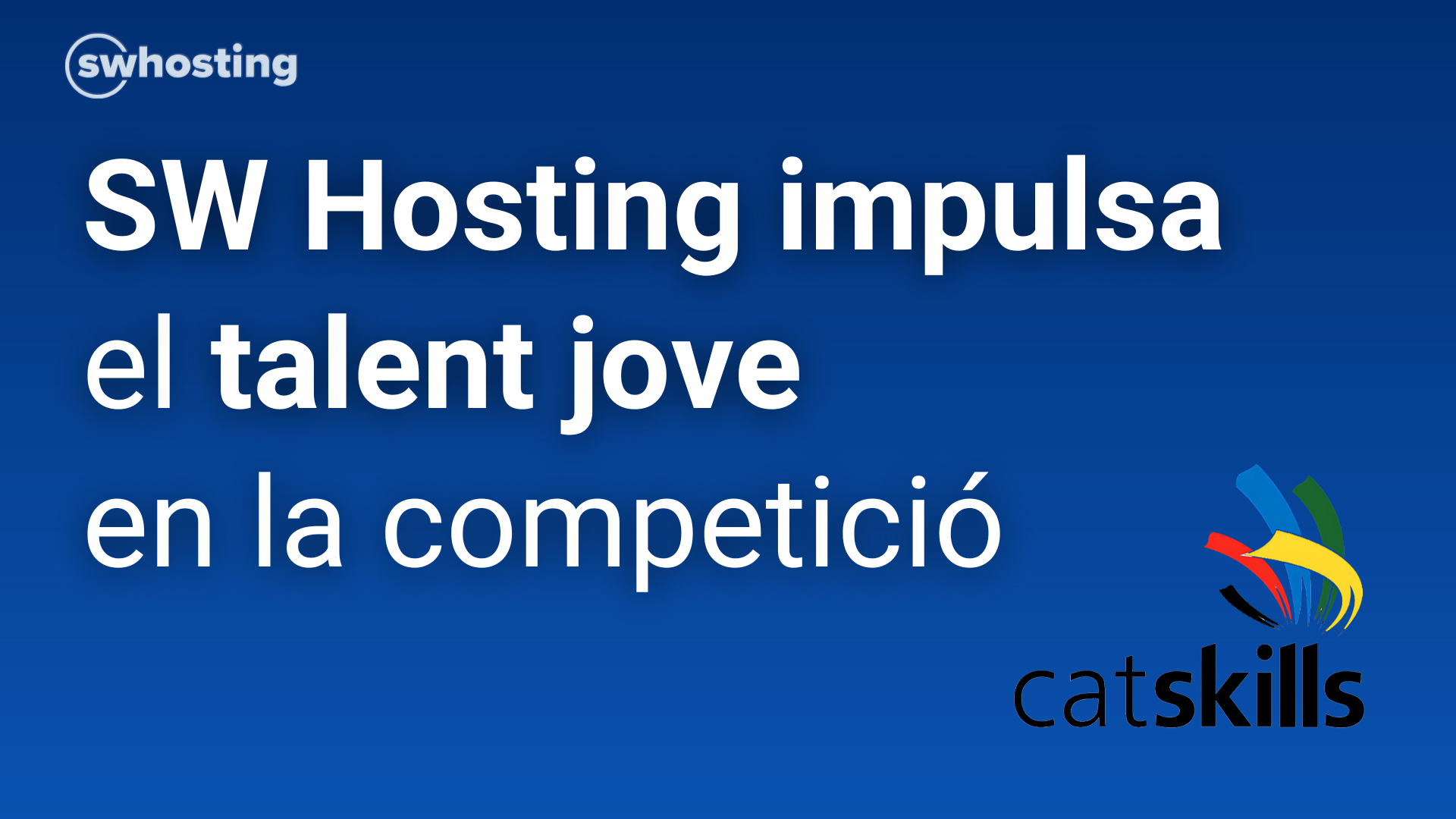 SW Hosting impulsa el talent jove en la competició