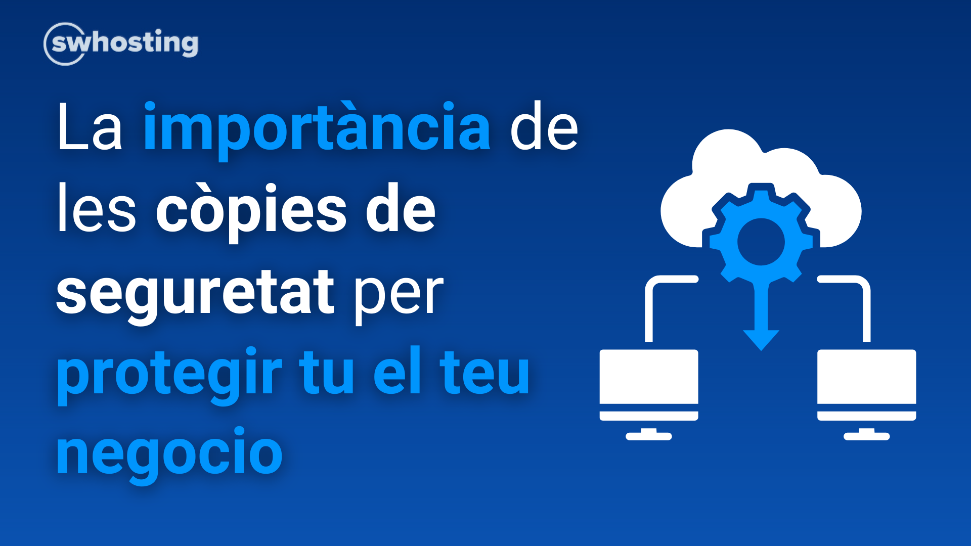 La importància de les còpies de seguretat, per a protegir el teu negoci online